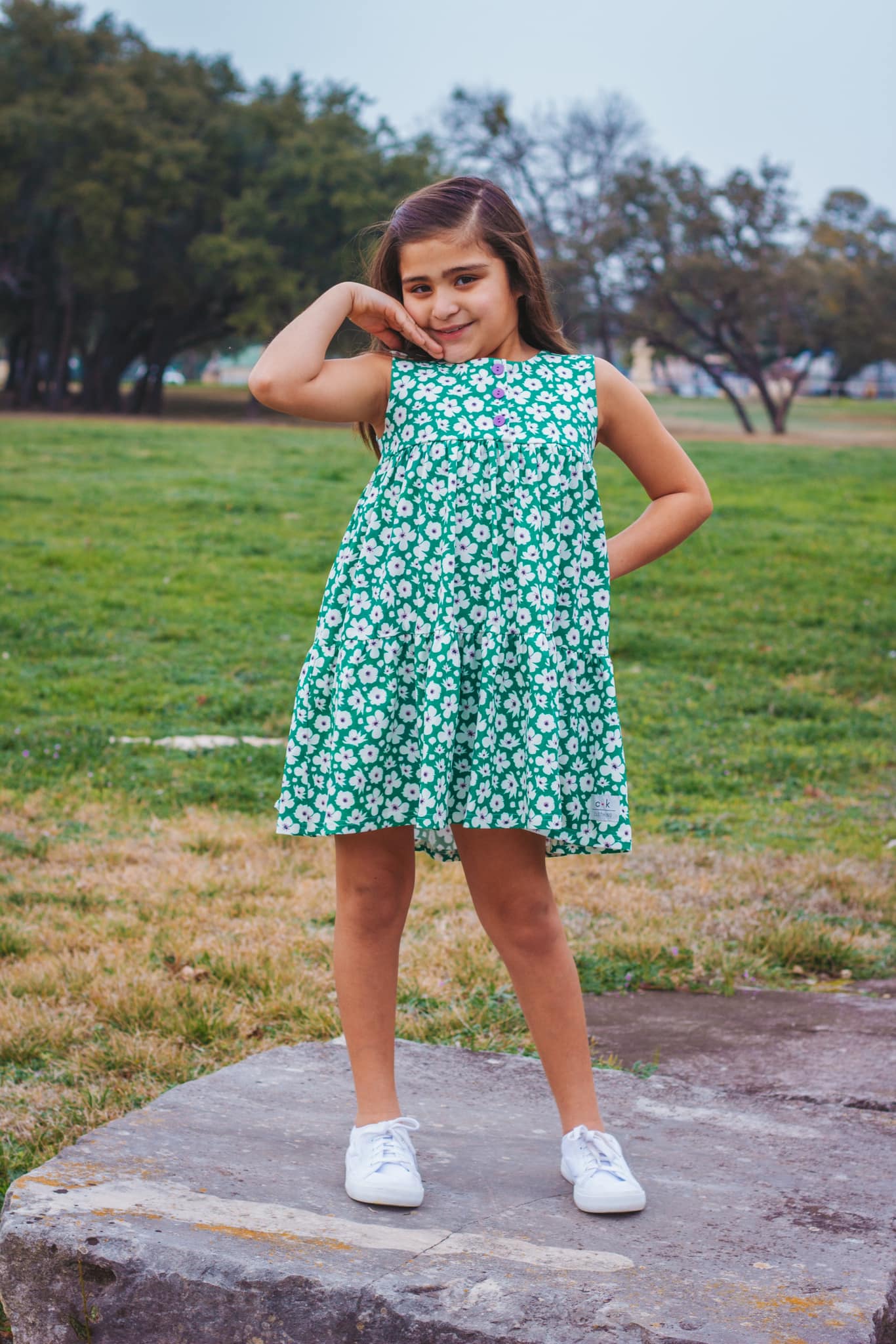 SWEET MAGNOLIA KNIT TWIRL DRESS
