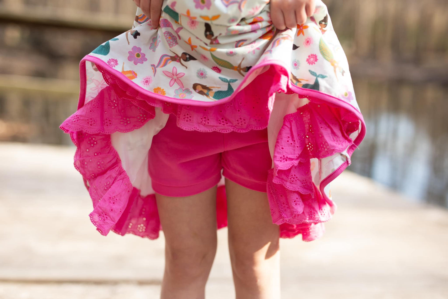 MERMAID MAGIC - KNIT TUNIC & SHORTIES SET
