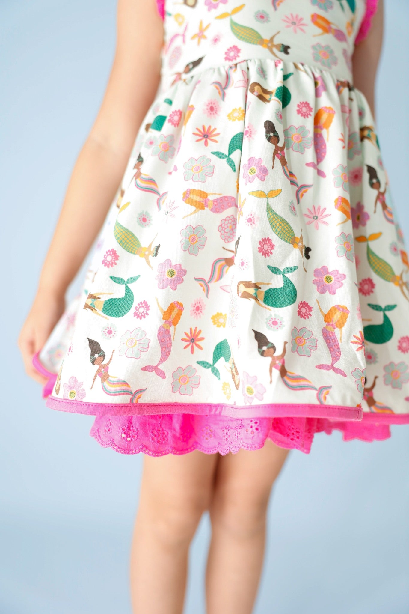 MERMAID MAGIC - KNIT TUNIC & SHORTIES SET