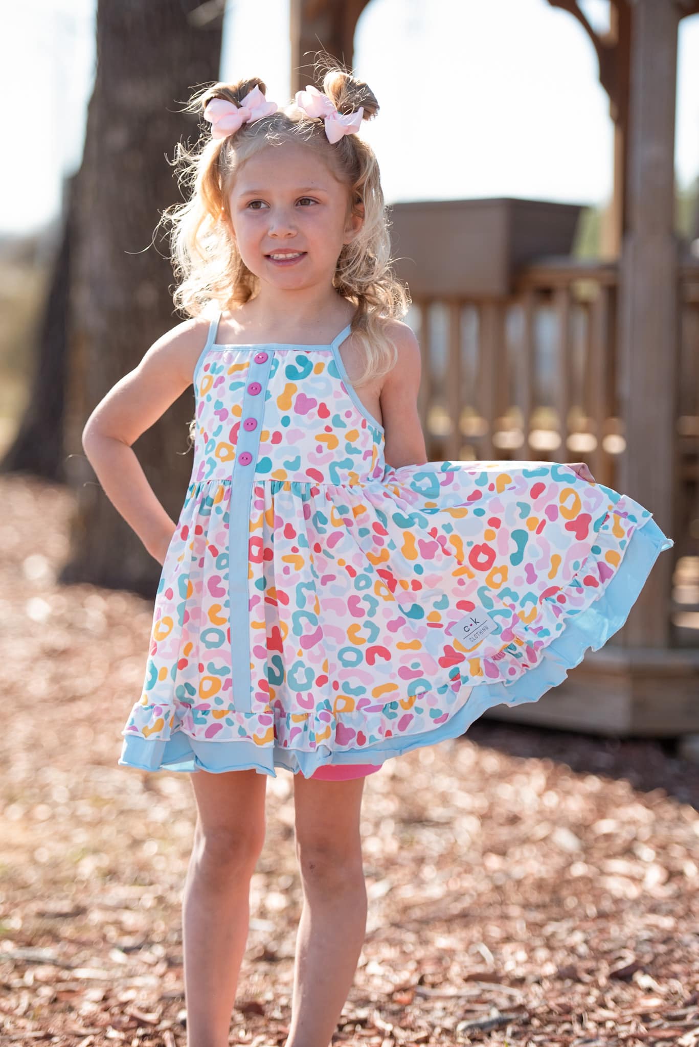 COLOR ME WILD KNIT DRESS