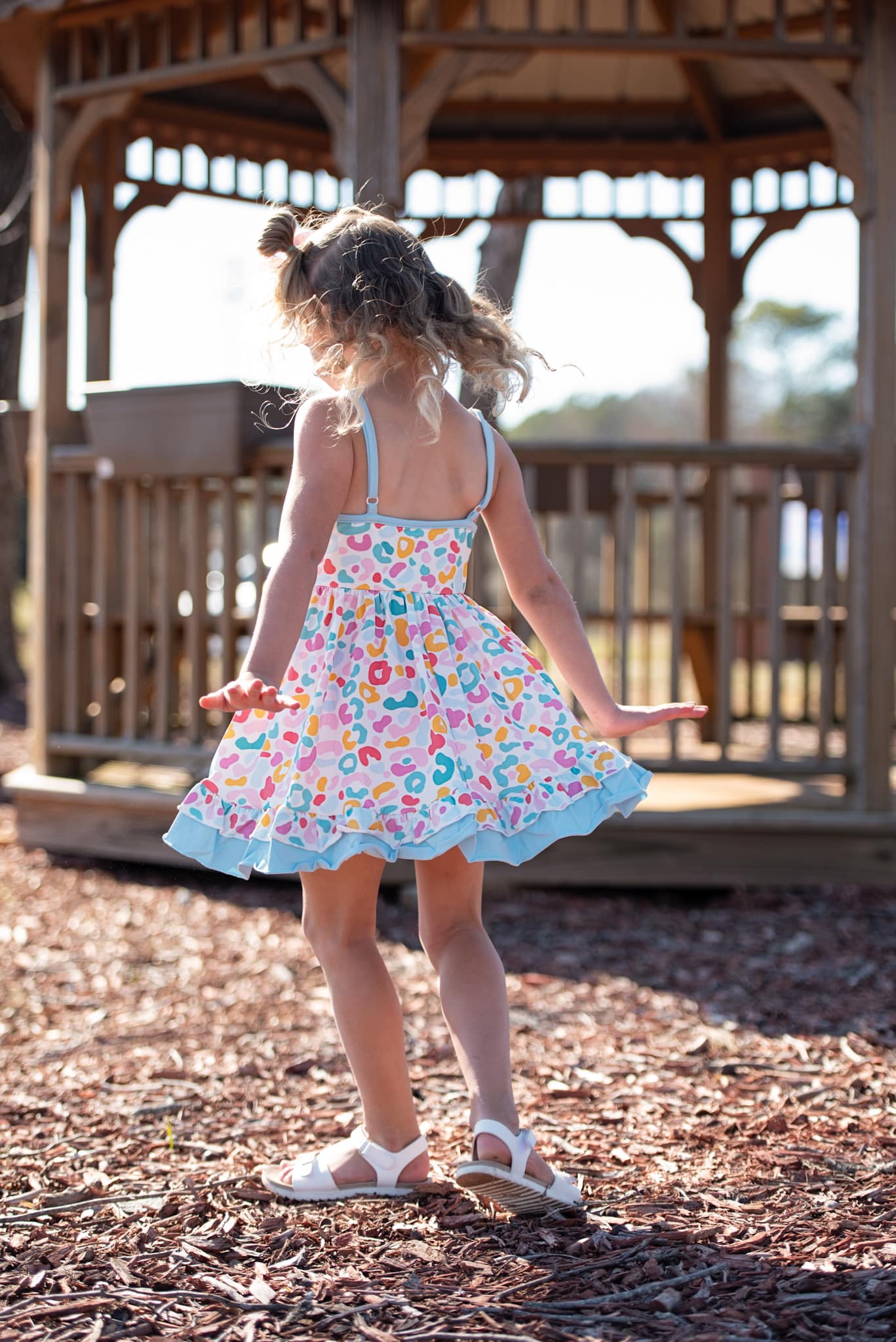 COLOR ME WILD KNIT DRESS