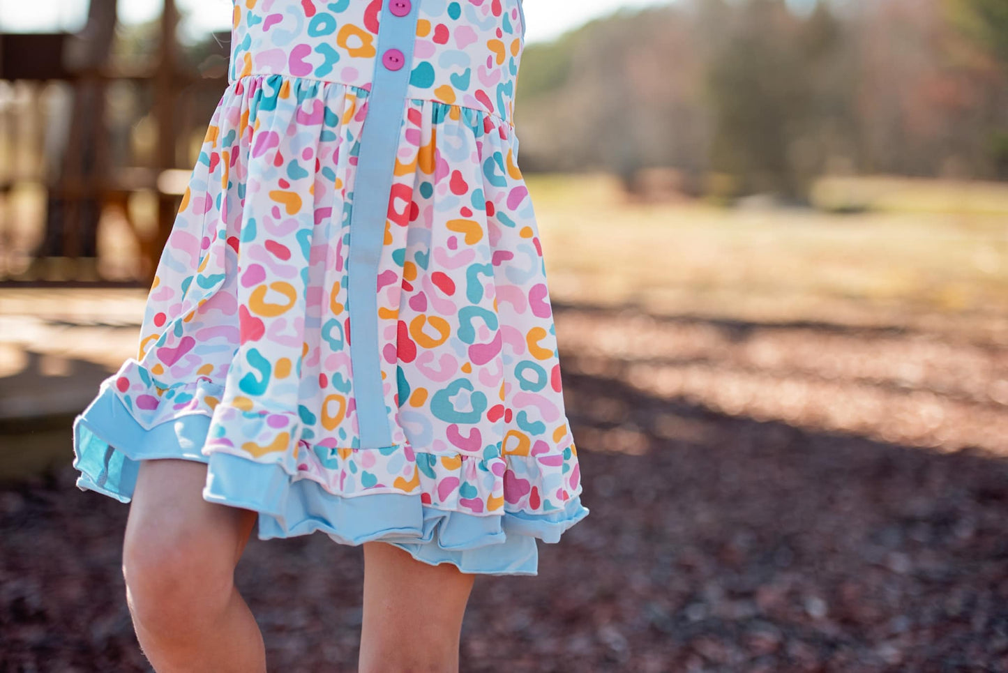 COLOR ME WILD KNIT DRESS