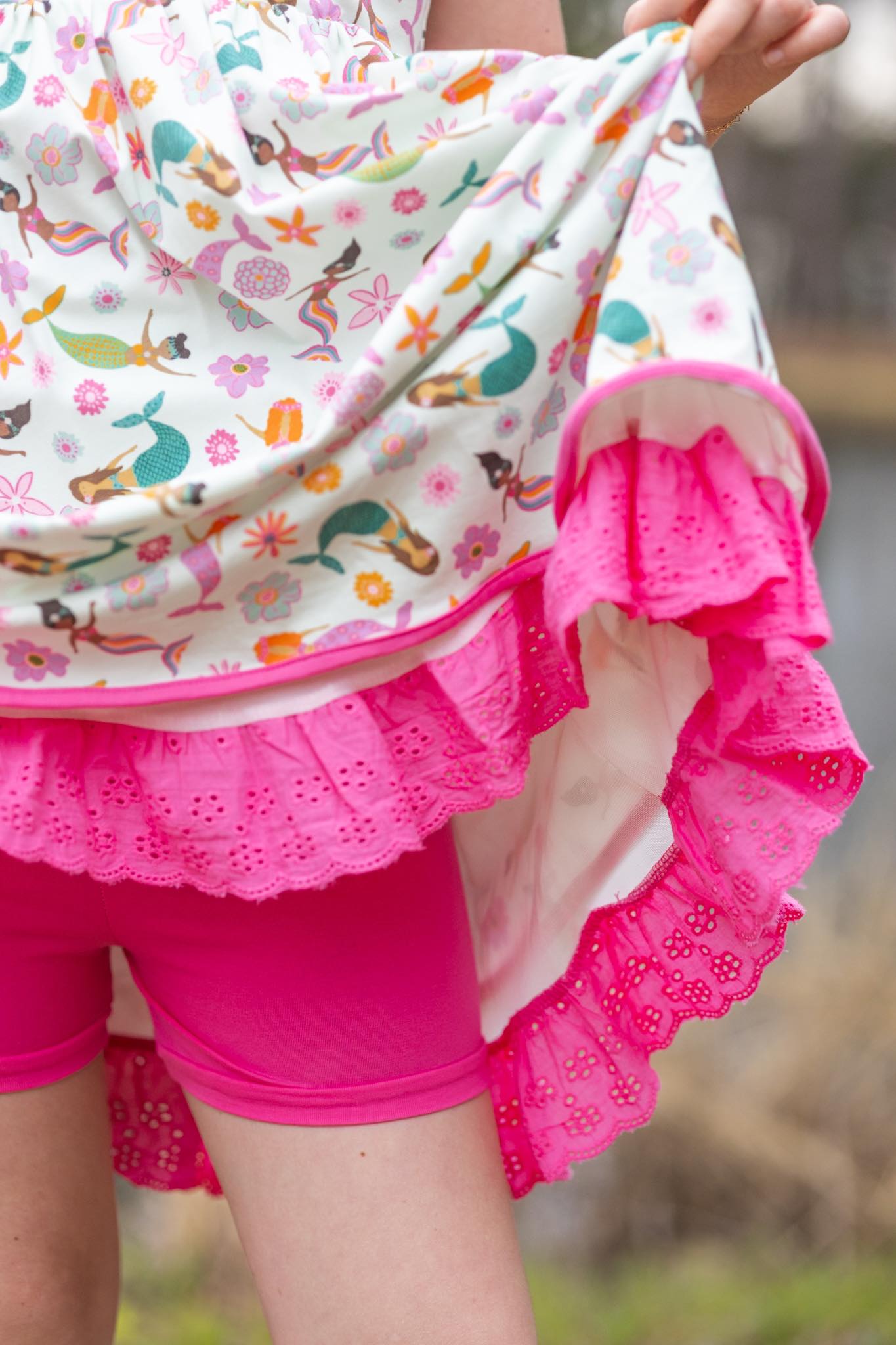 MERMAID MAGIC - KNIT TUNIC & SHORTIES SET