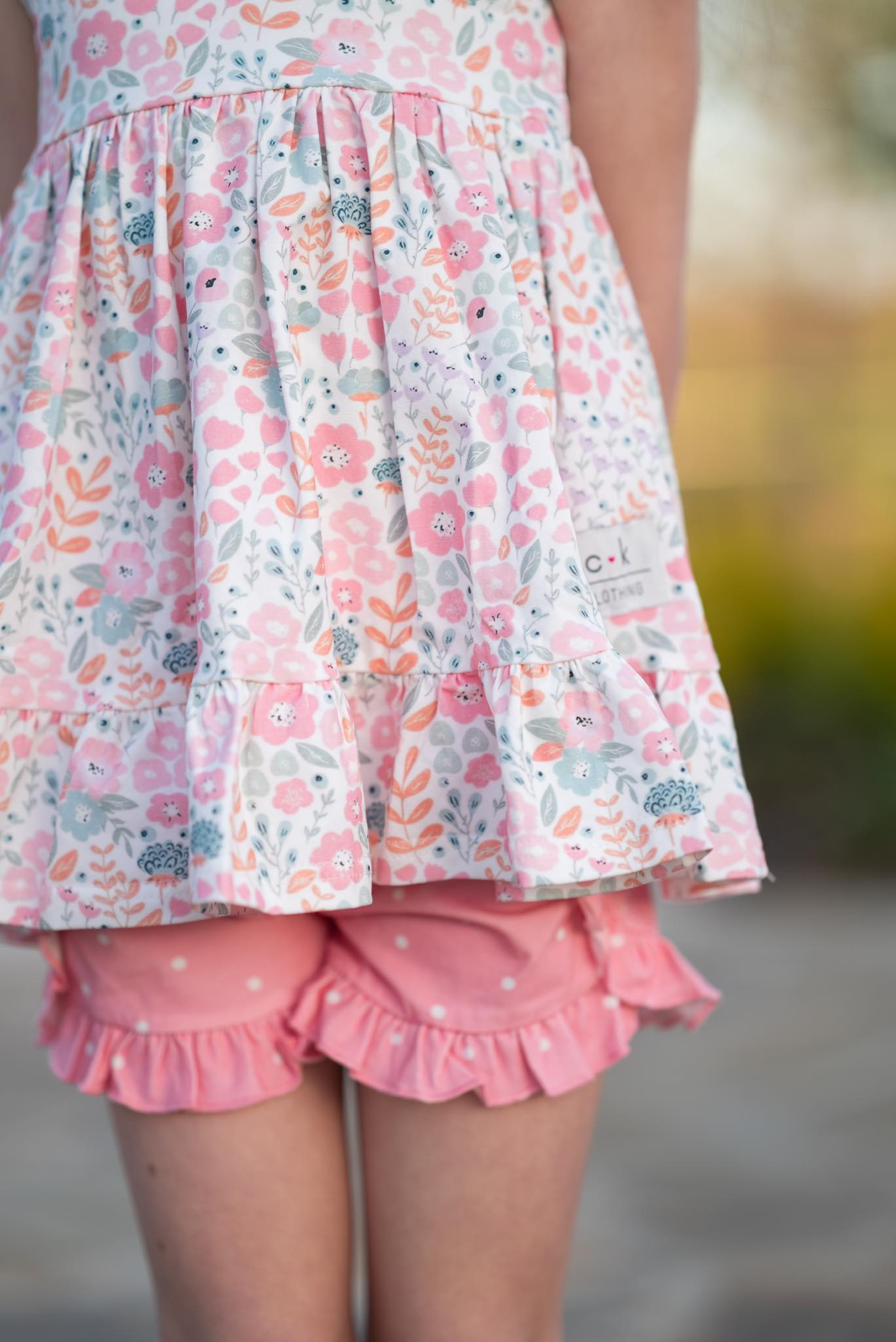 BLUSH AND BLOOM TUNIC SET