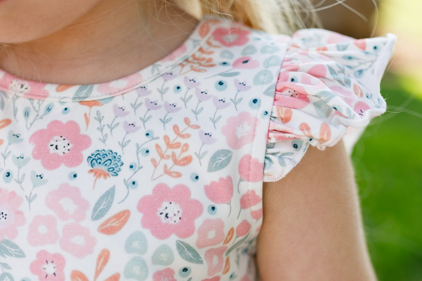 BLUSH AND BLOOM TUNIC SET