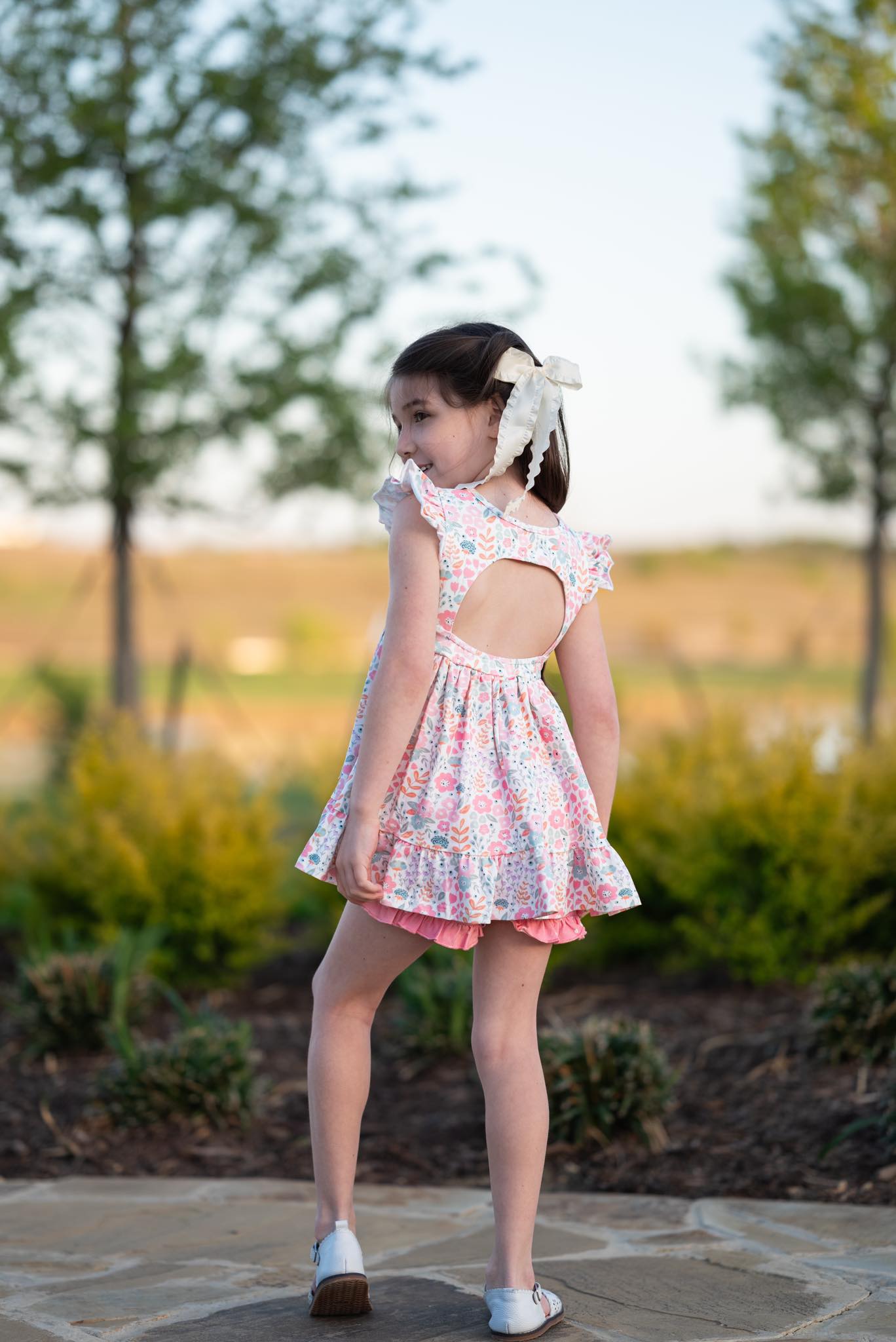 BLUSH AND BLOOM TUNIC SET