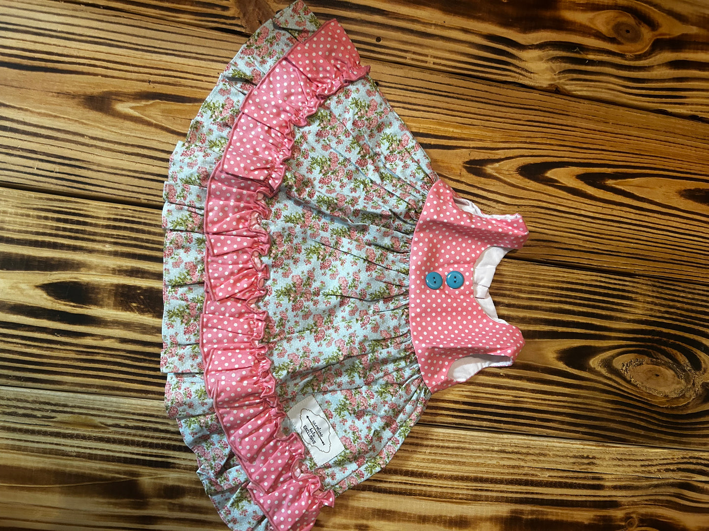 Pink Floral Dress