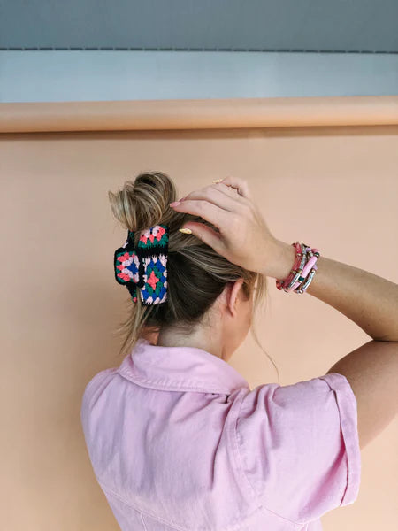 Crochet Claw Clip