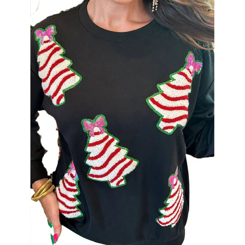 Sequin Christmas Sweatshirt