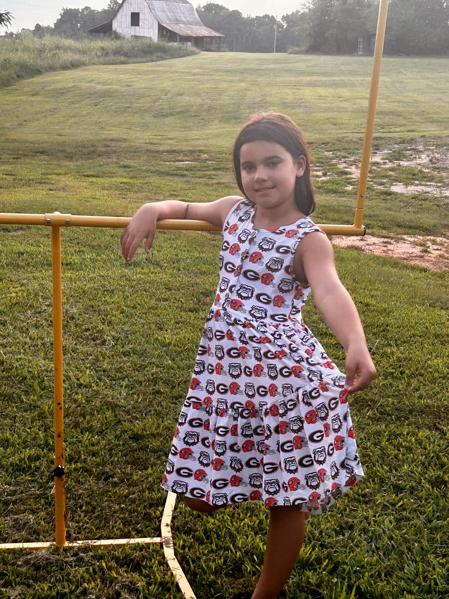 UGA Twirl Dress