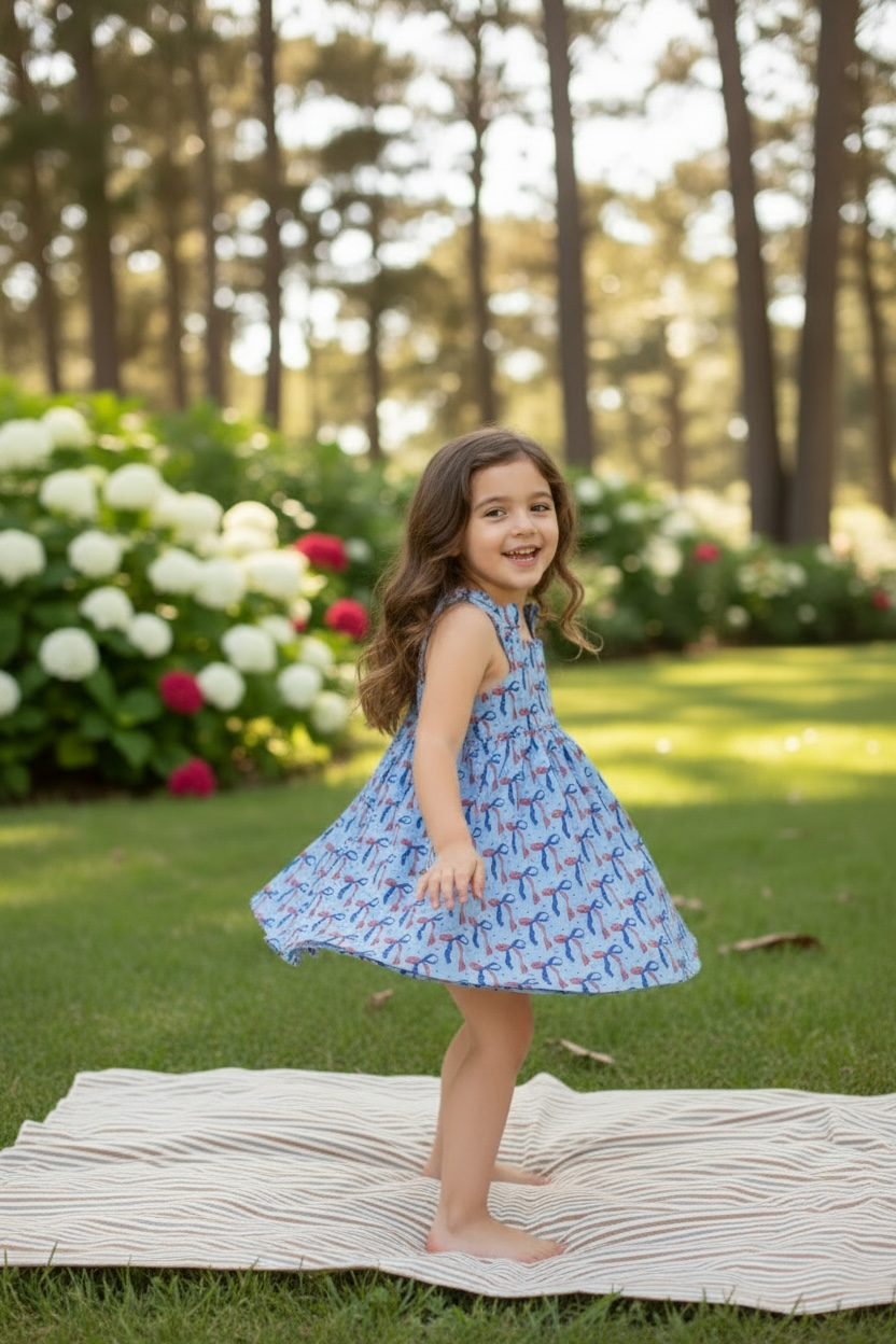 Star-Spangled Twirl Dress