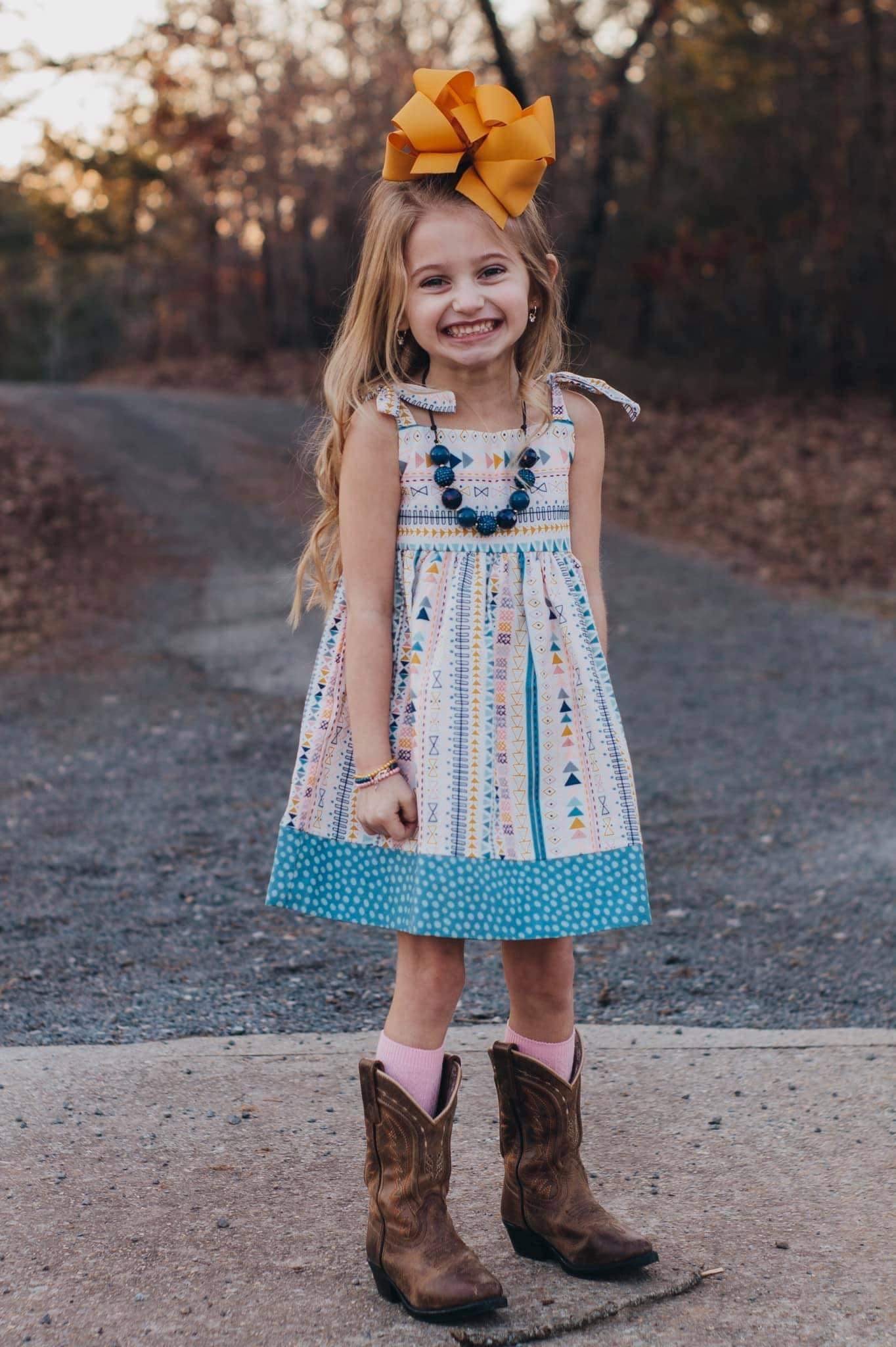 FOLLOW YOUR ARROW KNOT DRESS