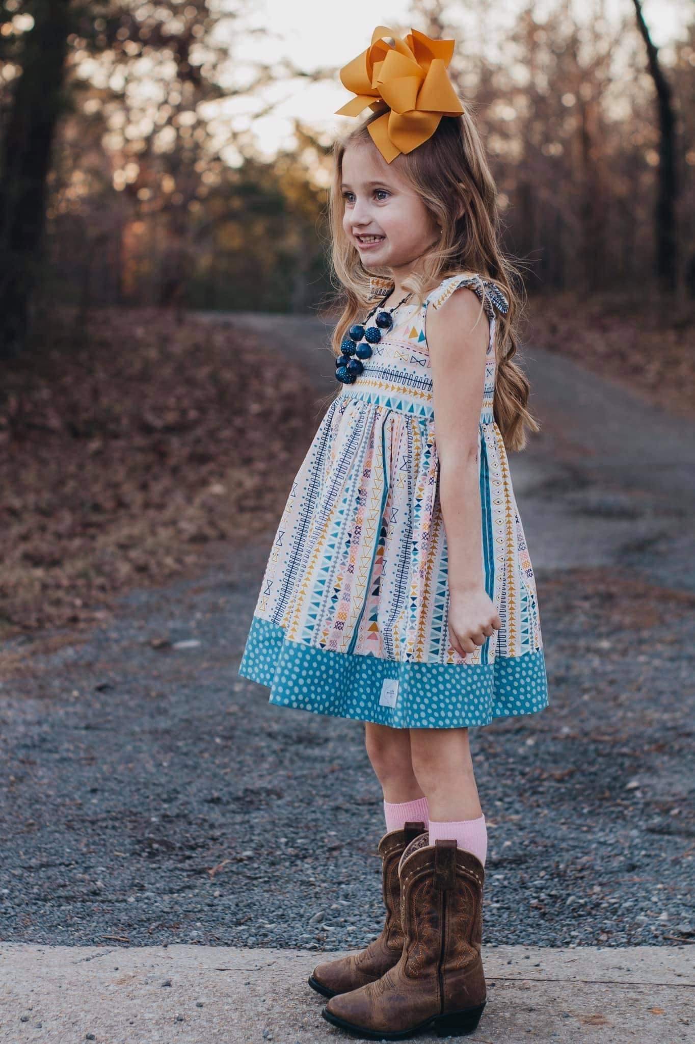 FOLLOW YOUR ARROW KNOT DRESS
