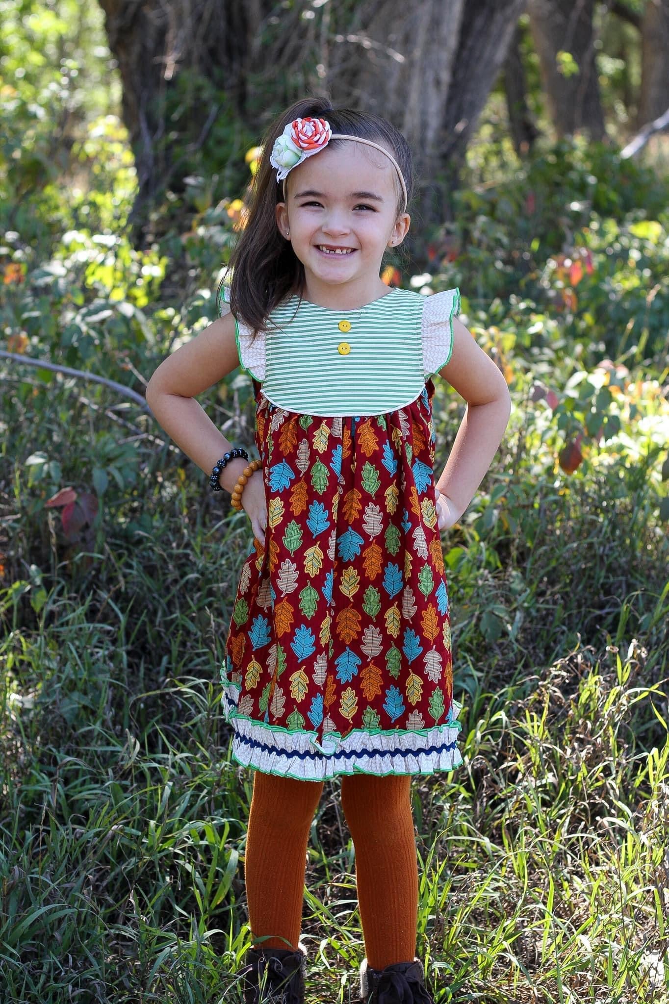 AUTUMN LEAVES DRESS