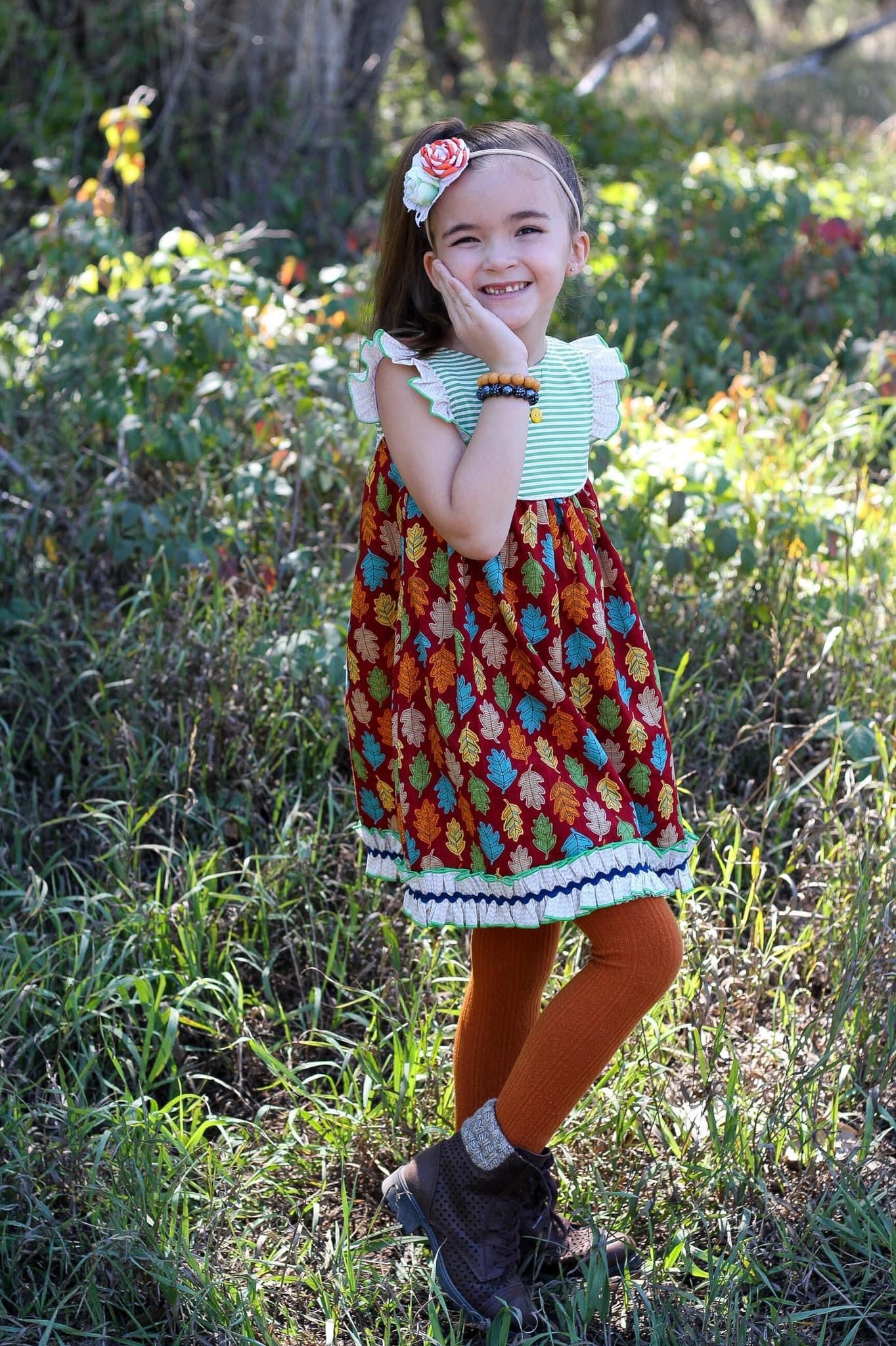 AUTUMN LEAVES DRESS