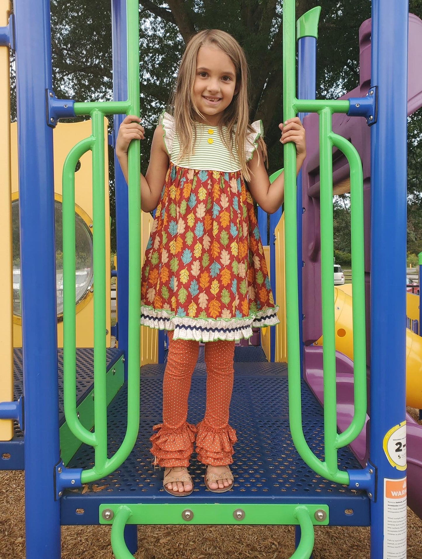 AUTUMN LEAVES DRESS