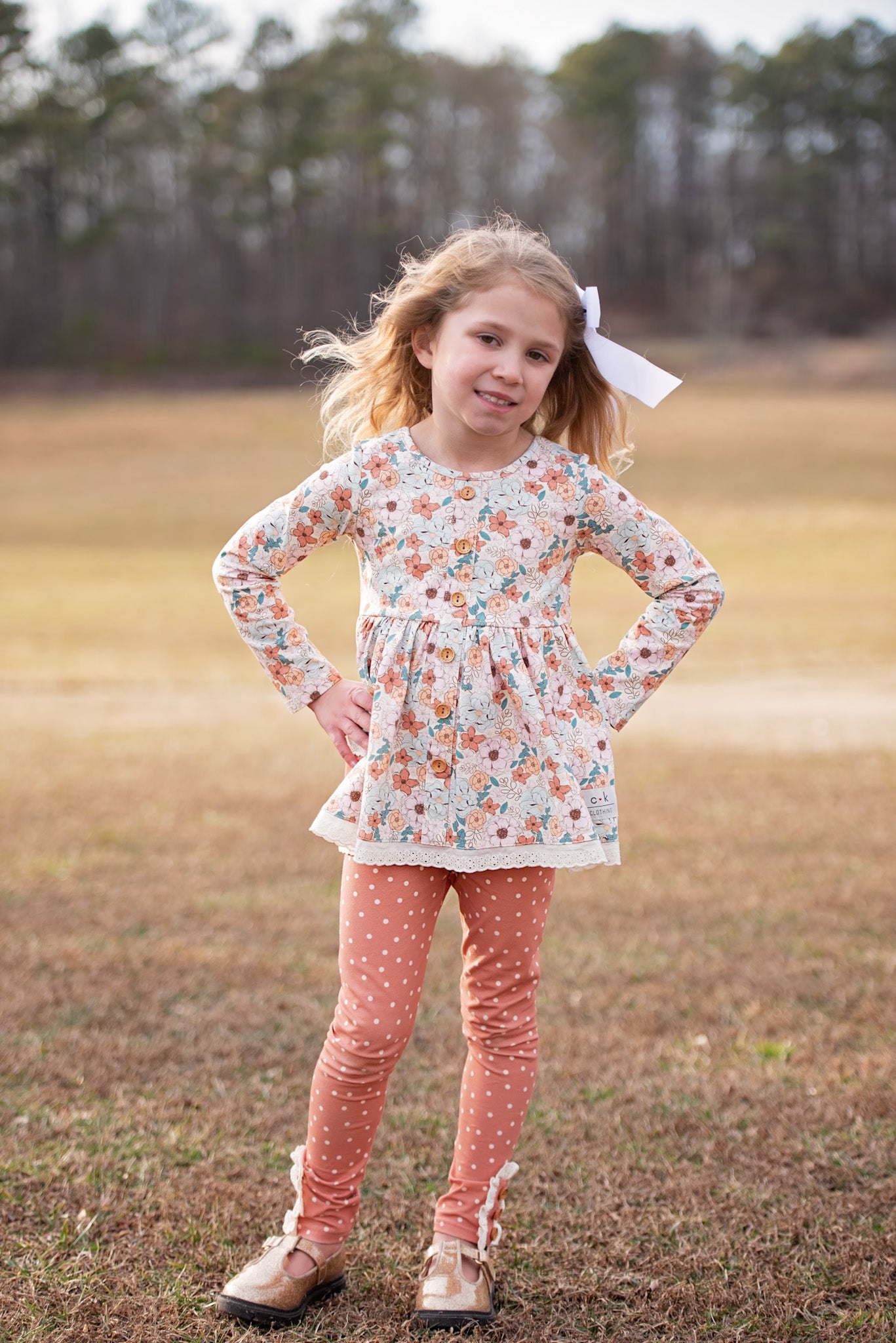 BLOSSOM BELLE TUNIC & LEGGINGS SET