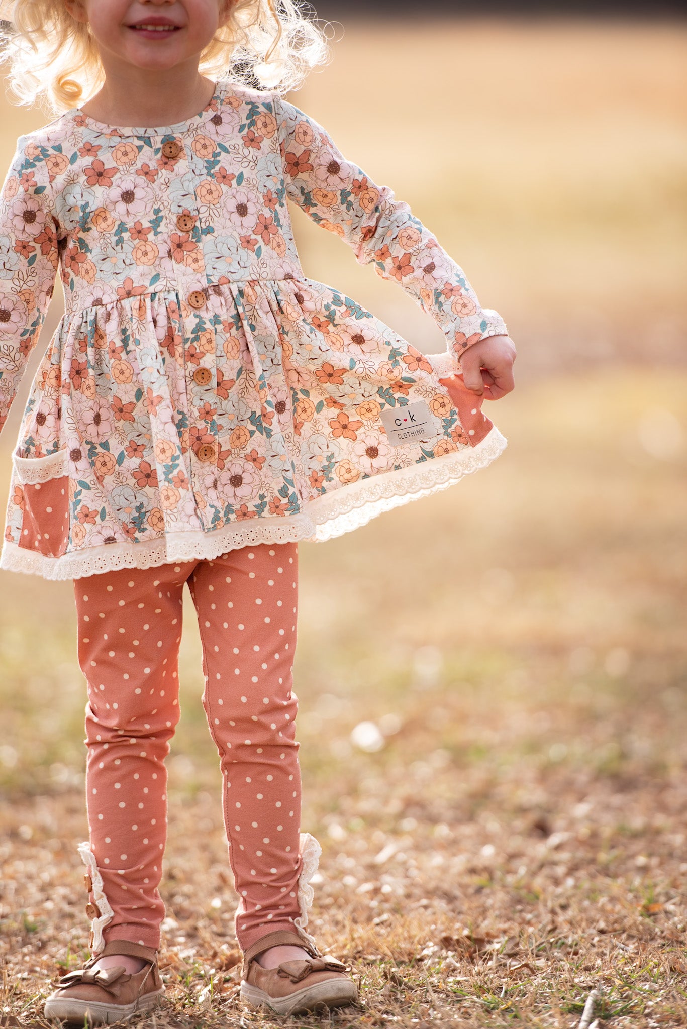 BLOSSOM BELLE TUNIC & LEGGINGS SET