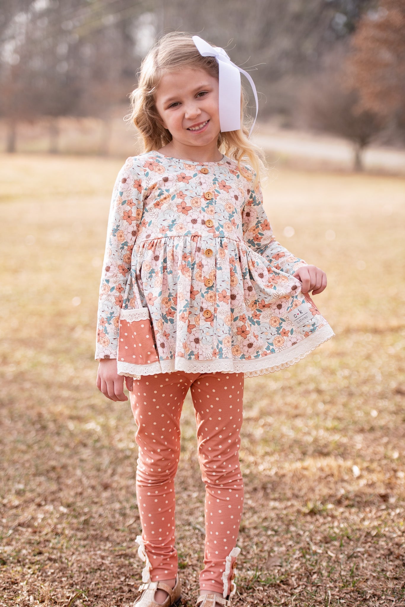 BLOSSOM BELLE TUNIC & LEGGINGS SET