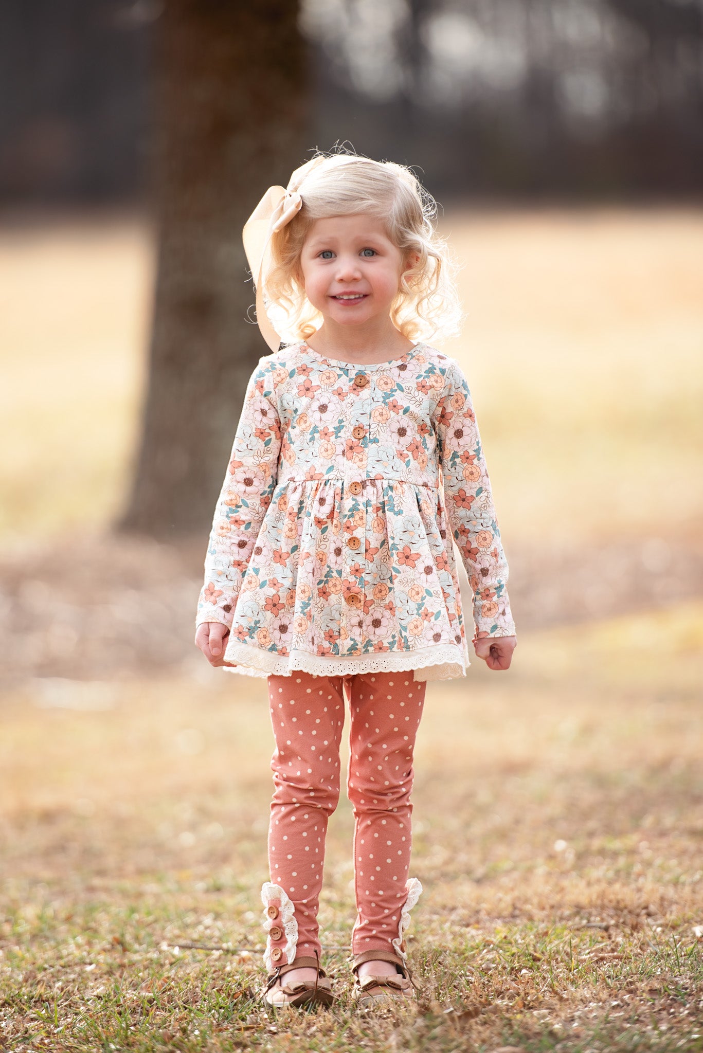 BLOSSOM BELLE TUNIC & LEGGINGS SET