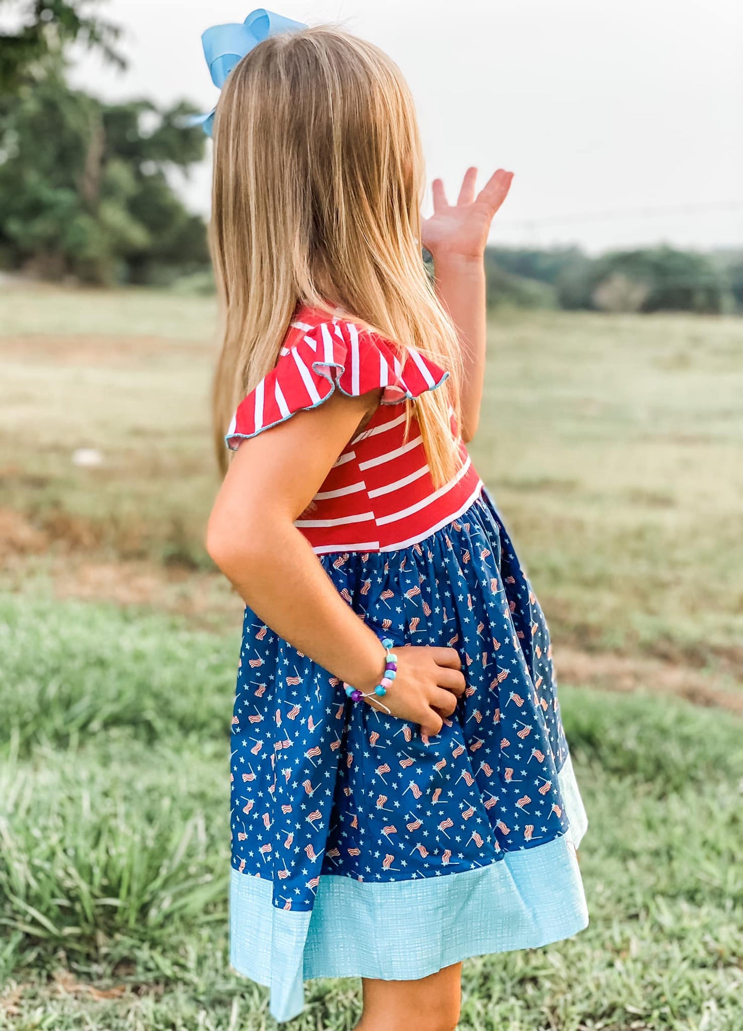 AMERICAN HONEY PATRIOTIC DRESS