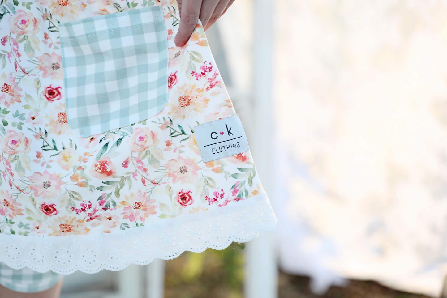 SPRING FLORAL TUNIC SET