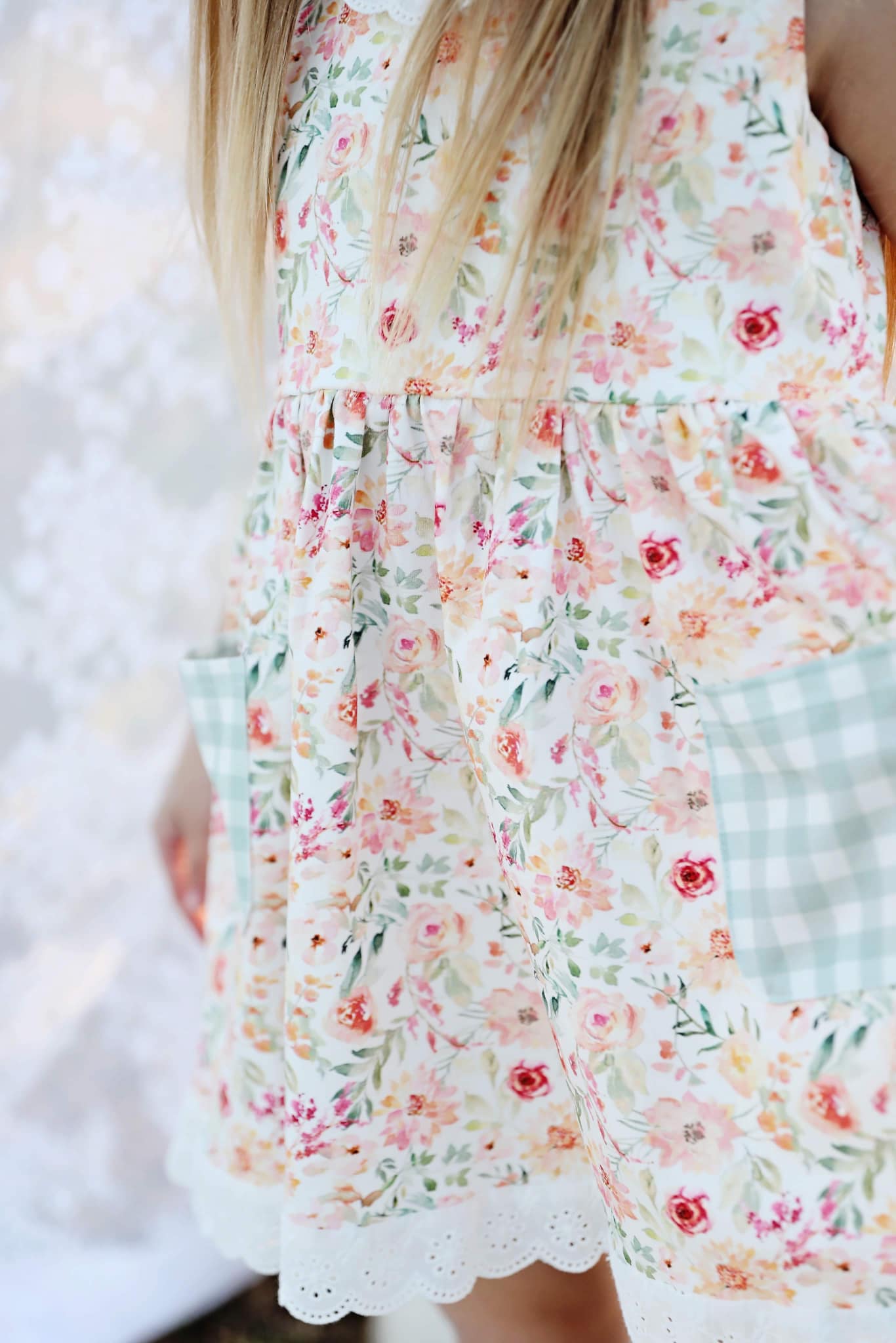 SPRING FLORAL TUNIC SET