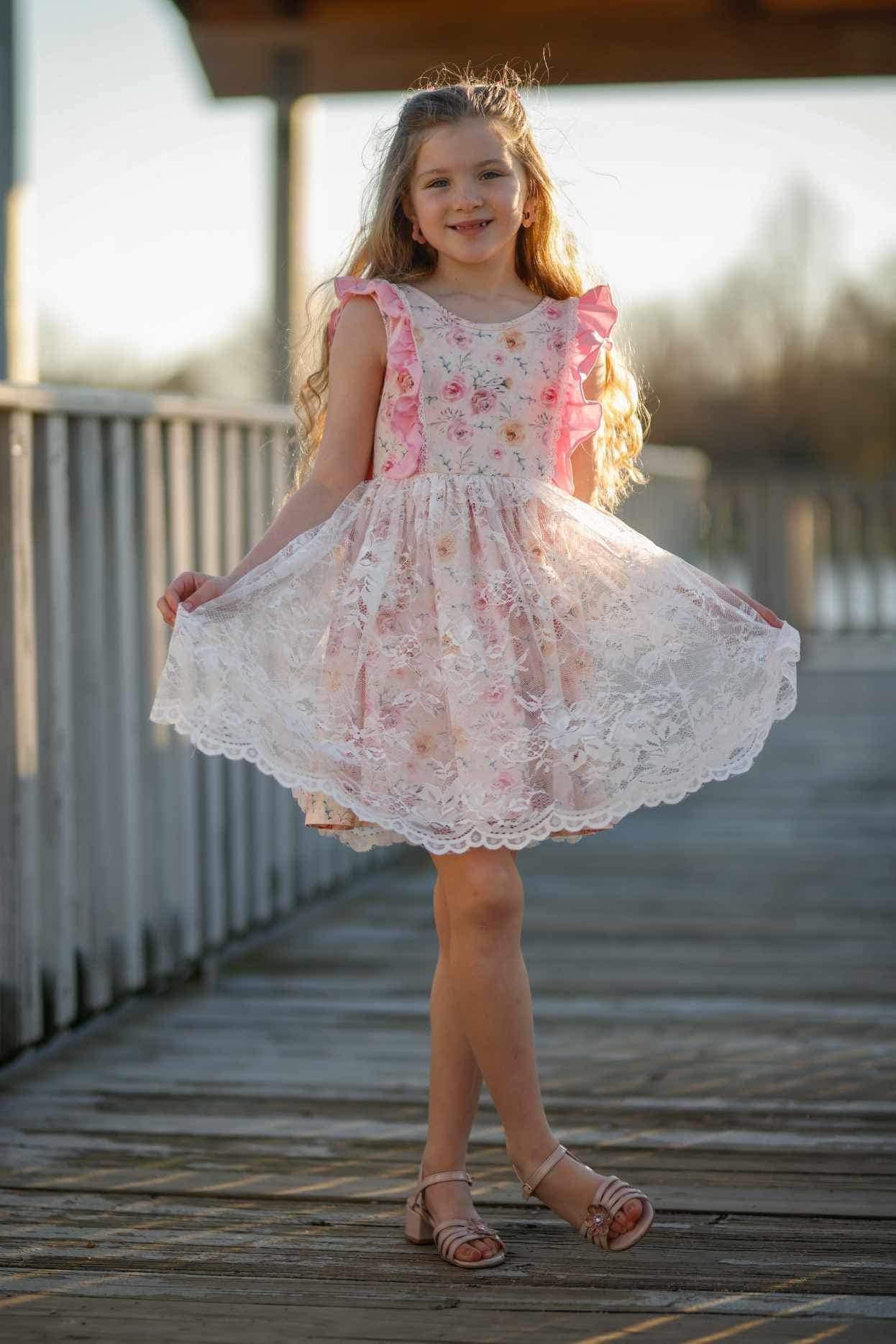 Easter Blooms Dress Set