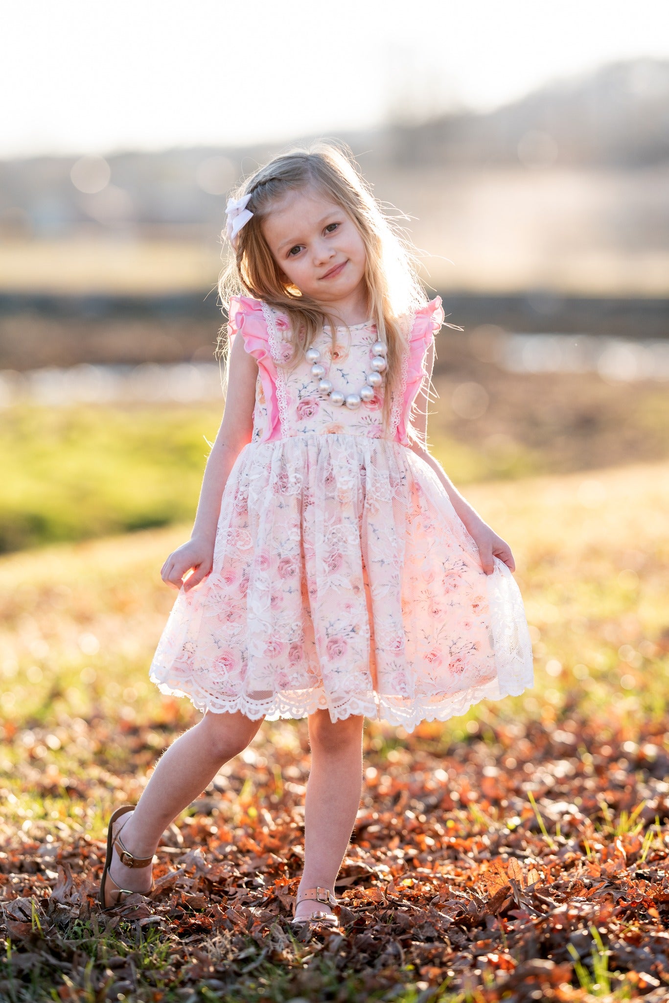 Easter Blooms Dress Set