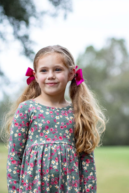 WINTER BERRY KNIT DRESS