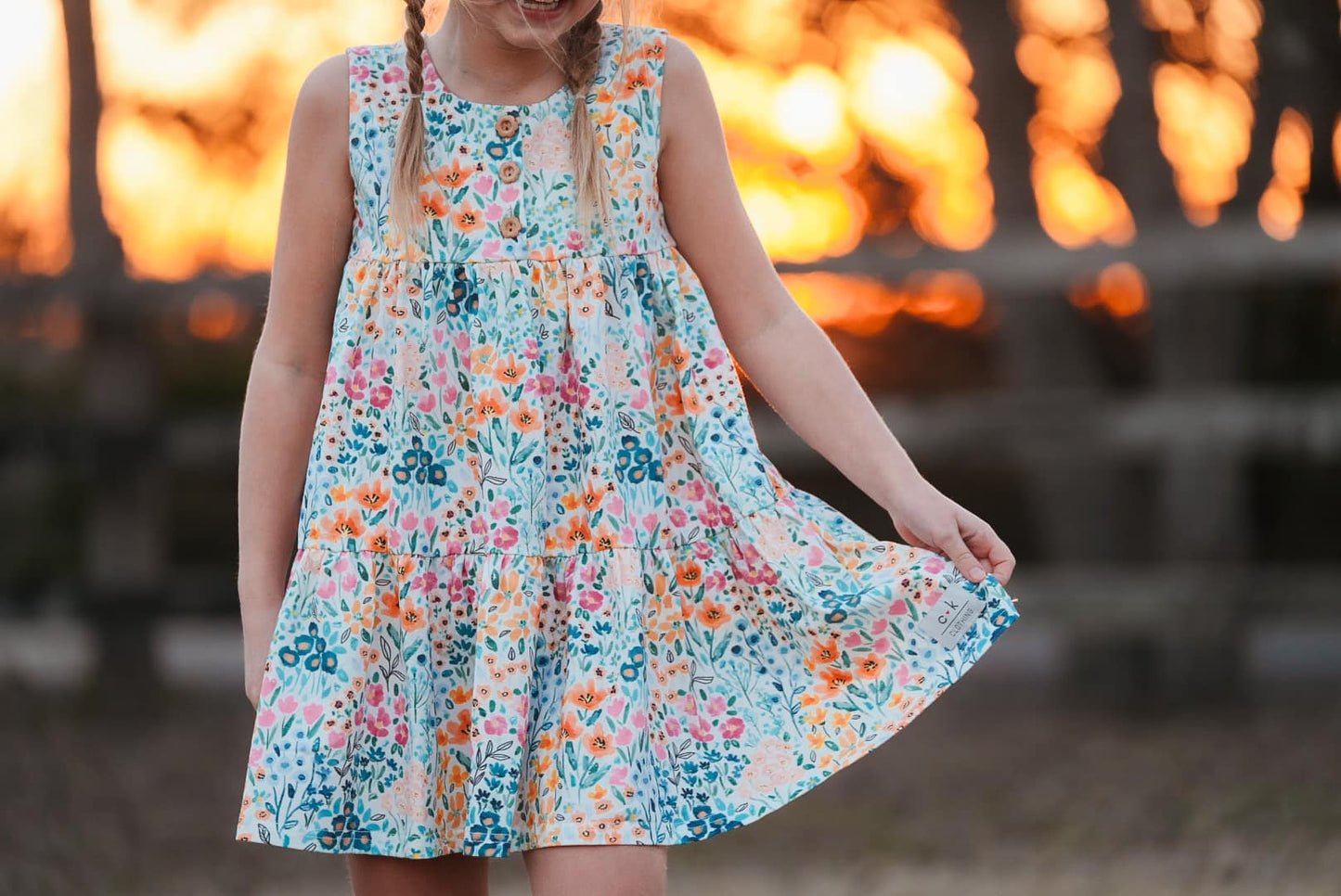 WILDFLOWER WONDER TWIRL DRESS