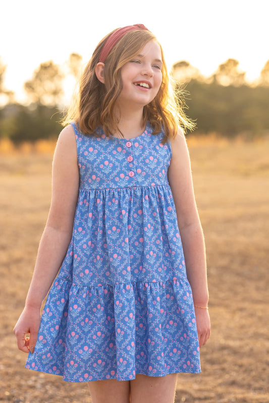 ENCHANTED PETALS TWIRL DRESS