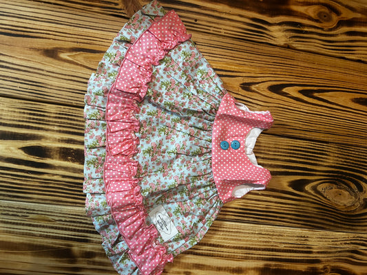 Pink Floral Dress