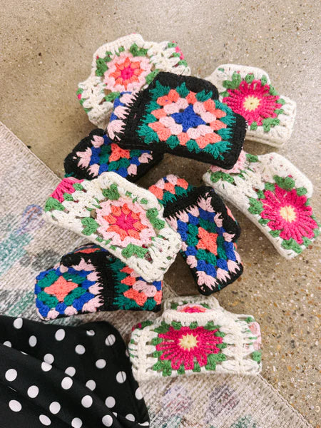 Crochet Claw Clip