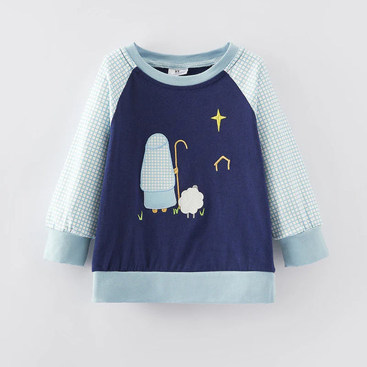 Boys Christmas Shepherd Shirt