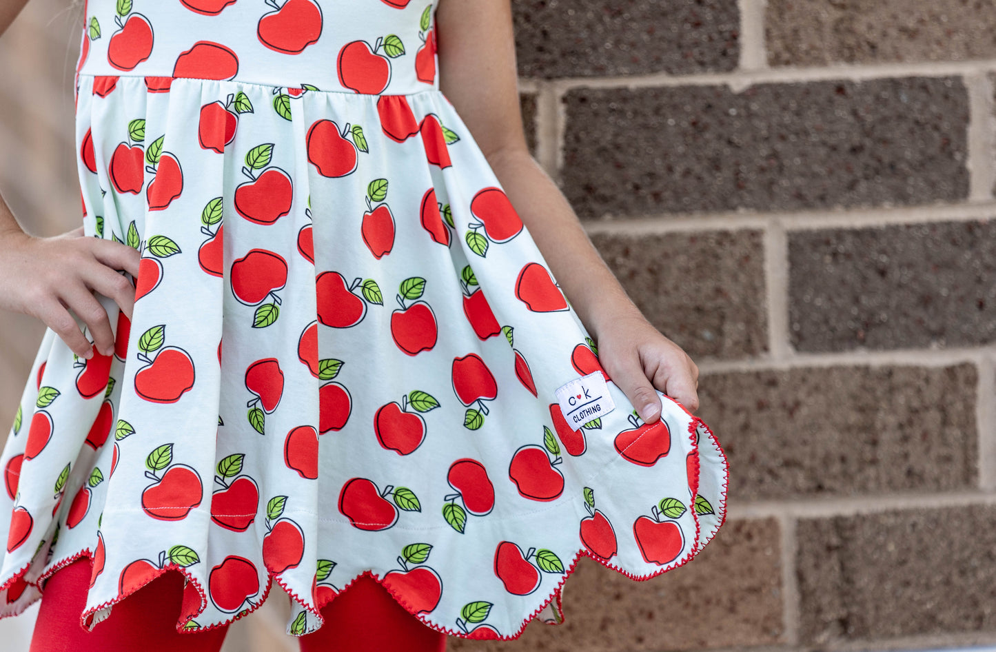 Apple of my Eye Set with matching bow
