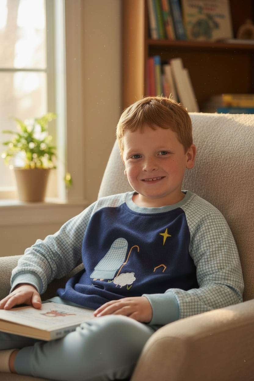 Boys Christmas Shepherd Shirt