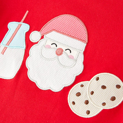Boys Milk and Cookies Christmas Shirt