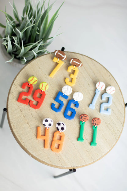 Custom Sport Earrings