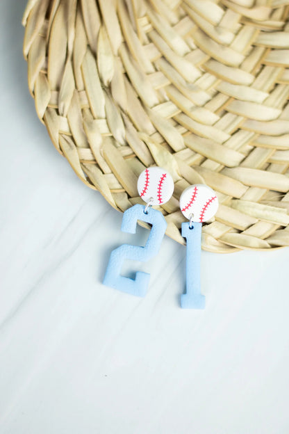 Custom Sport Earrings