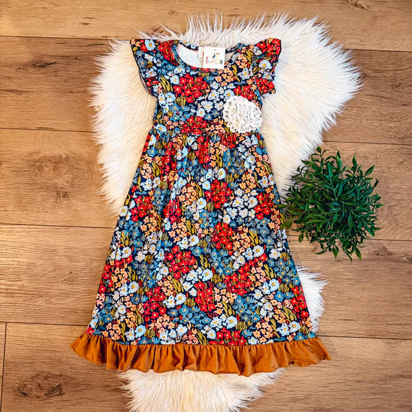 Prairie Floral Maxi Dress