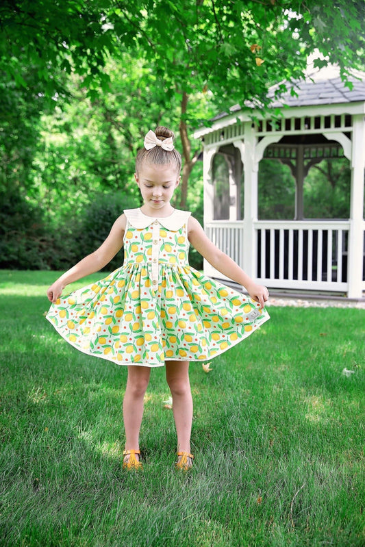 Lemon Peter Pan Dress