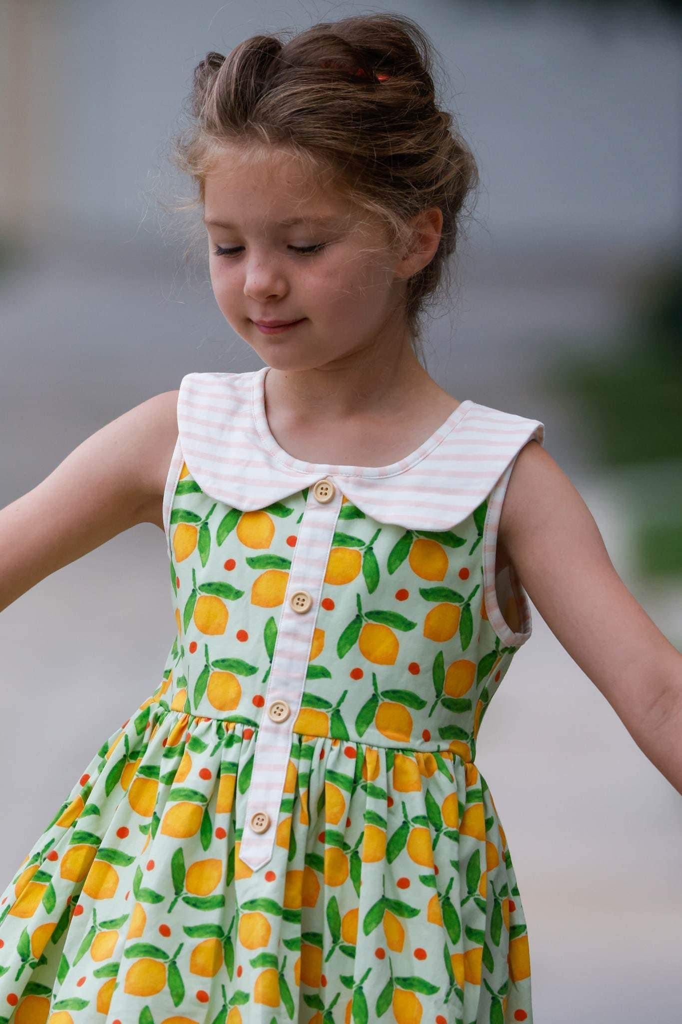 Lemon Peter Pan Dress