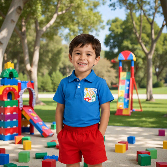 Boys ABC Short Outfit