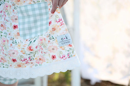 SPRING FLORAL TUNIC SET